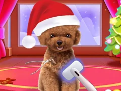 Mäng Christmas ASMR Makerover Salon Internetis