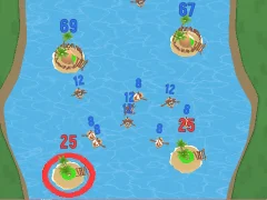 Mäng Battle For The Islands Internetis