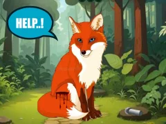 Mäng Save The Injured Fox Internetis