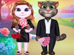 Mäng Kitty Couple Lovely Valentine Internetis