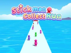 Mäng Stickman Collect Run Internetis