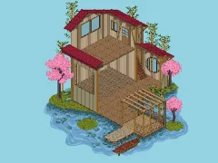 Mäng Pixel House Internetis