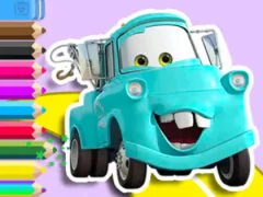 Mäng Coloring Book: Mater Cars Internetis