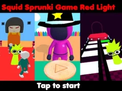 Mäng Squid Sprunki Game Red Light Internetis