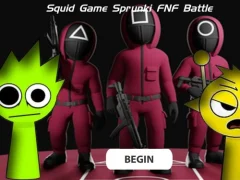 Mäng Squid Game Sprunki Fnf Battle Internetis