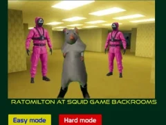 Mäng Ratomilton at Squid Game Backrooms Internetis