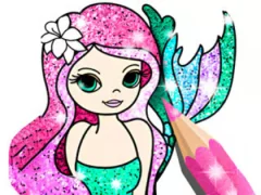 Mäng Coloring Book: Little Mermaid Internetis