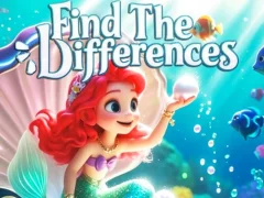 Mäng Find The Differences: Little Mermaid Internetis