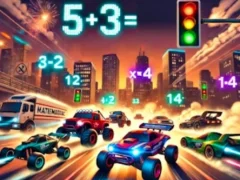 Mäng Mathematics Racing Internetis
