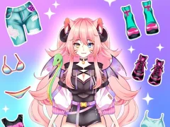 Mäng Anime Dress Up Moe Internetis