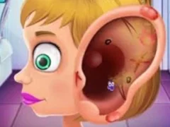 Mäng Children's Doctor Treating Ears Internetis