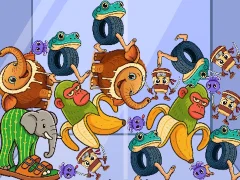 Mäng Italian Brainrot: Animals Merge Puzzle Internetis