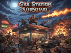 Mäng Gas station survival Internetis