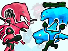 Mäng Funny Battle Simulator 2 Internetis