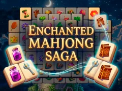 Mäng Enchanted Mahjong Saga Internetis