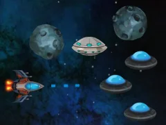 Mäng Relentless Flying Saucers Internetis