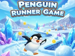 Mäng Penguin Runner Game Internetis