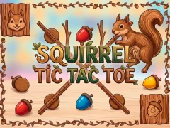 Mäng Squirrel Tic Tac Toe Internetis