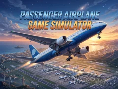 Mäng Passenger Airplane Game Simulator Internetis