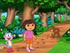 Mäng Dora the Explorer Find Those Puppies Internetis