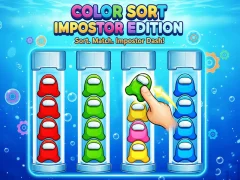 Mäng Color Sort Impostor Edition Internetis