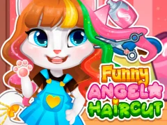 Mäng Funny Angela Haircut Internetis