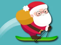 Mäng Avalanche Santa Ski Xmas Internetis