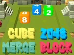 Mäng 2048 Cube Merge Block Internetis