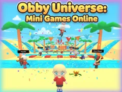 Mäng Obby Universe: Mini Games Online Internetis