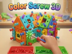 Mäng Color Screw 3D Internetis