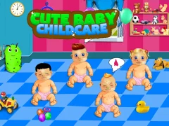 Mäng Cute Baby Child Care Internetis