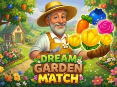 Mäng Match Dream Garden Internetis