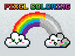 Mäng Pixel Coloring Internetis
