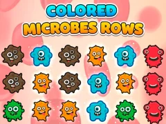 Mäng Colored Microbes Rows Internetis
