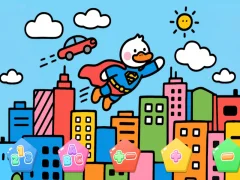 Mäng Color By Code Super Duck Internetis