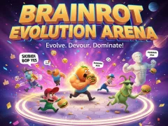 Mäng Brainrot Evolution Arena Internetis