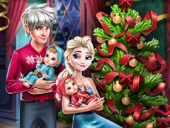 Mäng Elsa Family Christmas Internetis