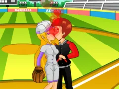 Mäng Baseball Kissing Internetis