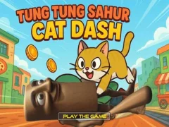 Mäng Tung Tung Sahur Cat Dash Internetis