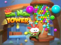 Mäng Om Nom Tower 3D Internetis