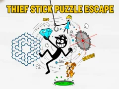 Mäng Thief Stick Puzzle Escape Internetis