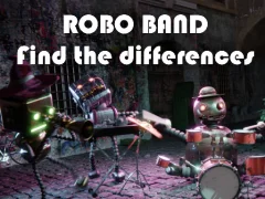 Mäng Robot Band - Find the Differences Internetis