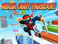 Mäng Ninja Obby Parkour Internetis