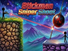 Mäng Stickman Sniper Shoot Internetis