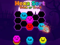 Mäng Hexa Sort Trick or Treat Internetis