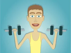 Mäng Muscle Clicker Internetis
