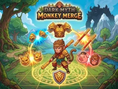 Mäng Dark Myth: Monkey Merge Internetis