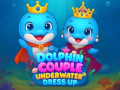 Mäng Dolphin Couple Underwater Dress Up Internetis