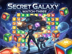 Mäng Secret Galaxy Match-three Internetis