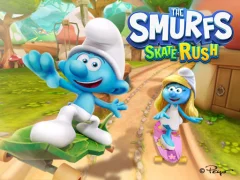 Mäng The Smurfs Skate Rush Internetis